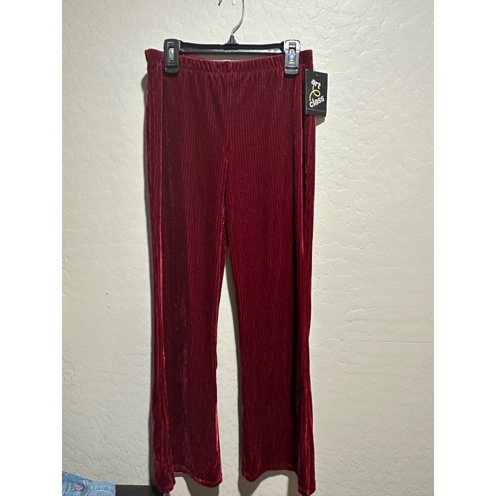 Art Class Girls Ribbed Wide Leg Pant size XL (14) NWT
